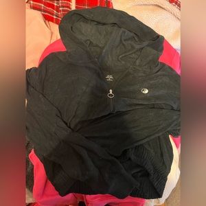 Hollister zip up hoodie